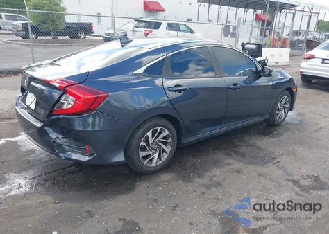 2017 Honda Civic Ex из США, поврежденный, VIN 19XFC2F76HE034626